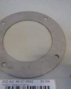 Flange SST 3mm f/tank wash device